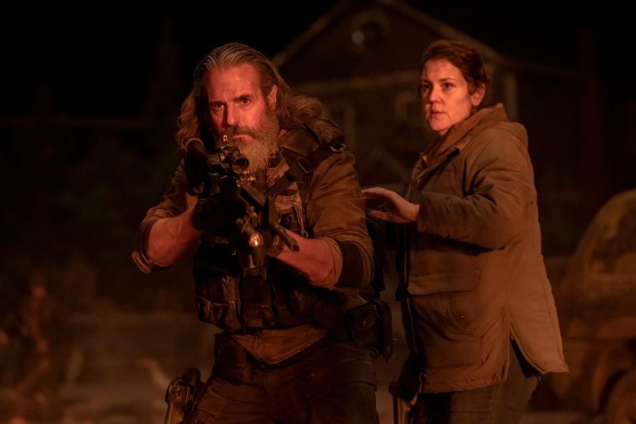 A still of two characters from TV show ‘The Last of US’