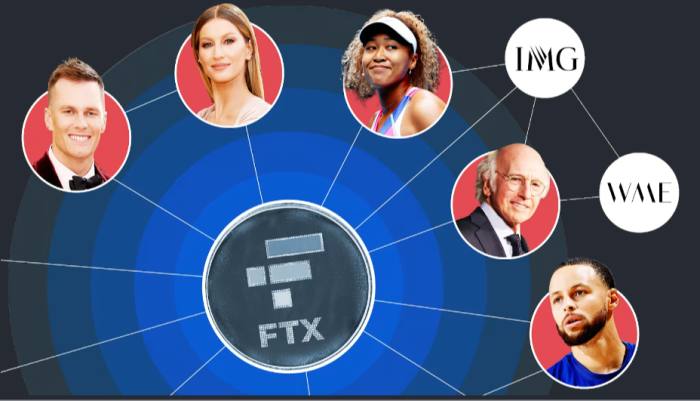Images of famous people in interactive feature