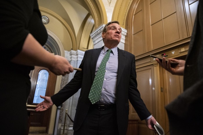 Mark Warner, the Democratic chair of the Senate intelligence committee, says that TikTok ‘both from a data collection, and from frankly, a propaganda tool, is of huge concern’