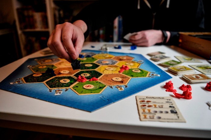 The board game ‘Settlers of Catan’ 