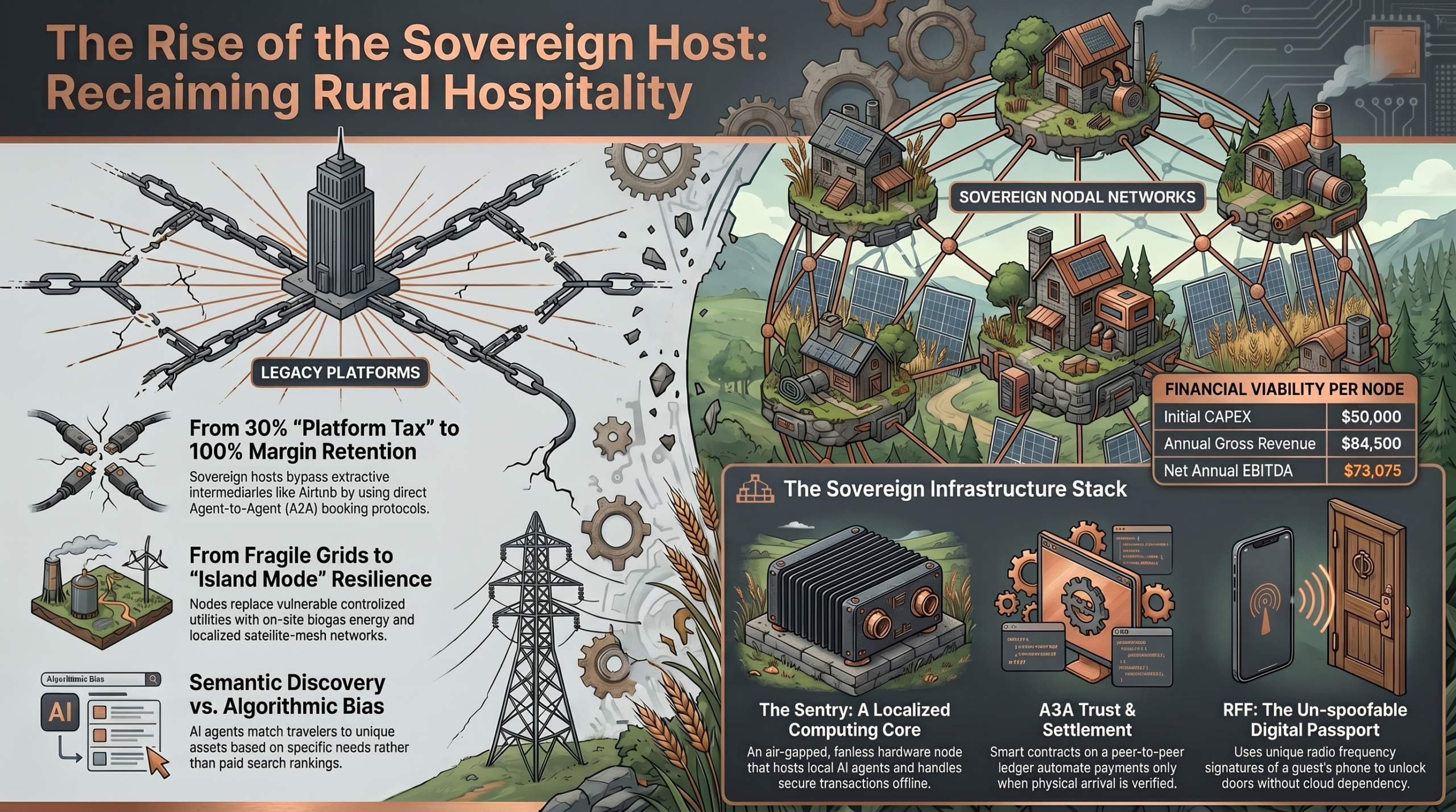 Operational Transition Playbook: From Platform Dependency to Sovereign Rural Hosting