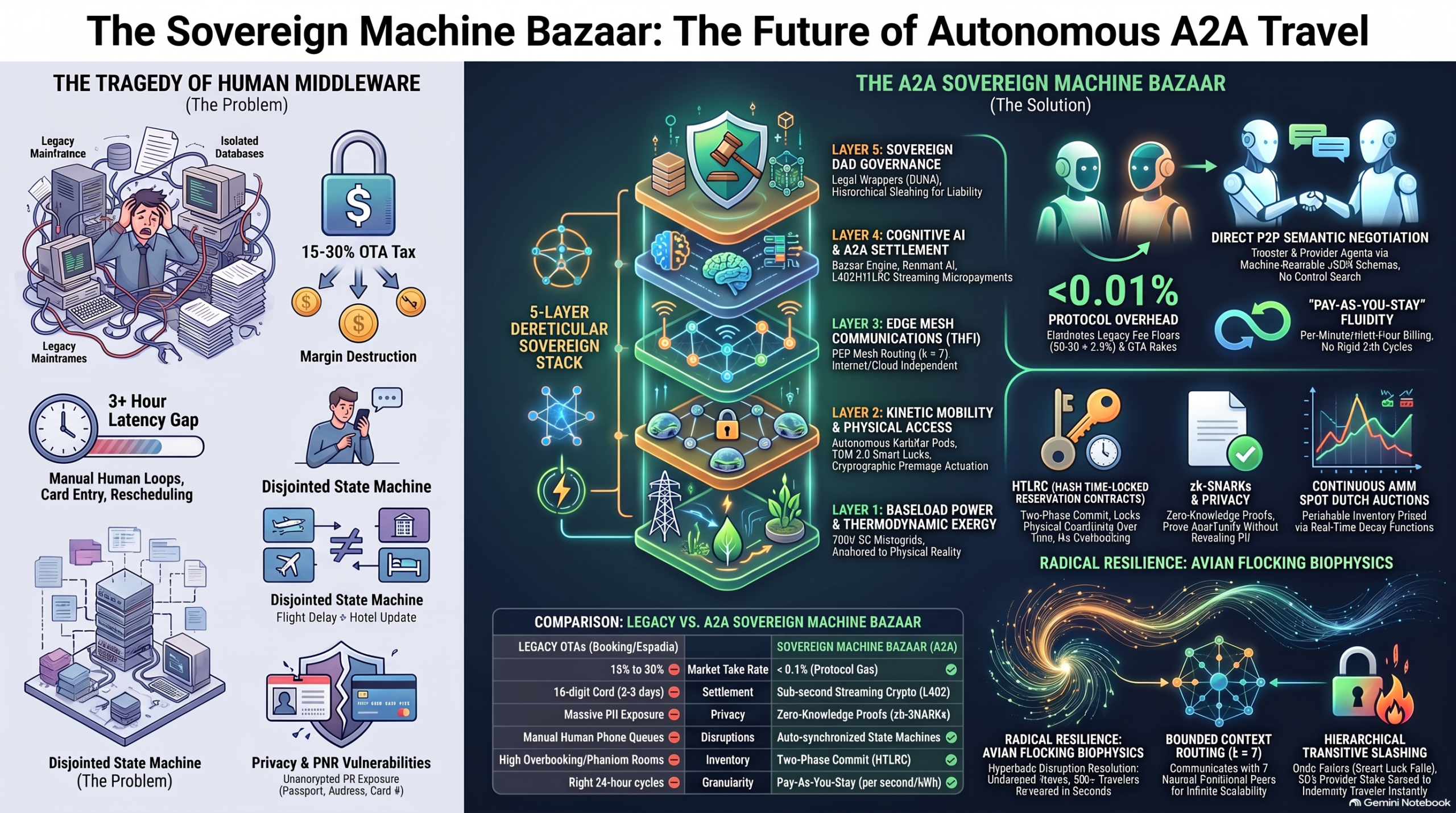 White Paper Institutional Systems Architecture THE SOVEREIGN MACHINE BAZAAR: Autonomous Agent-to-Agent (A2A) Protocols, Streaming Cryptographic Settlement, and the Biophysical Architecture of Frictionless Hospitality and Mobility